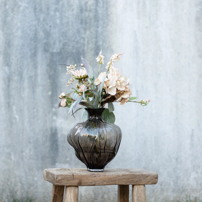 Blomst - Hortensia stilk H48cm - beige