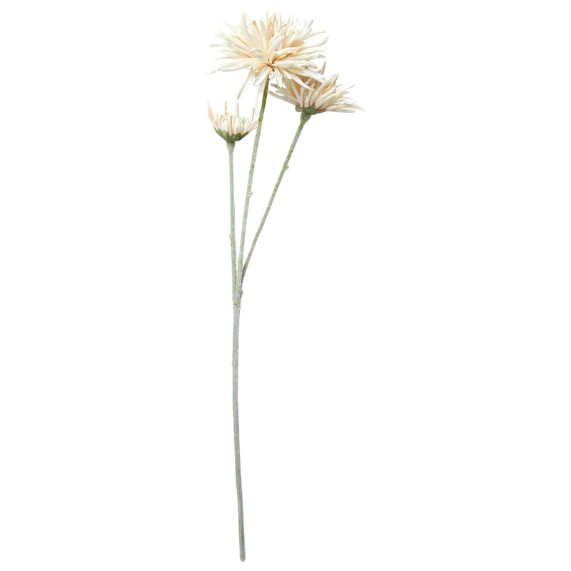 Georgine stilk 66cm - white