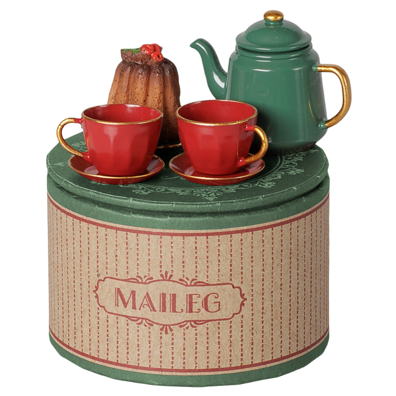 Jule-teselskab - Mus - Rød/Grøn