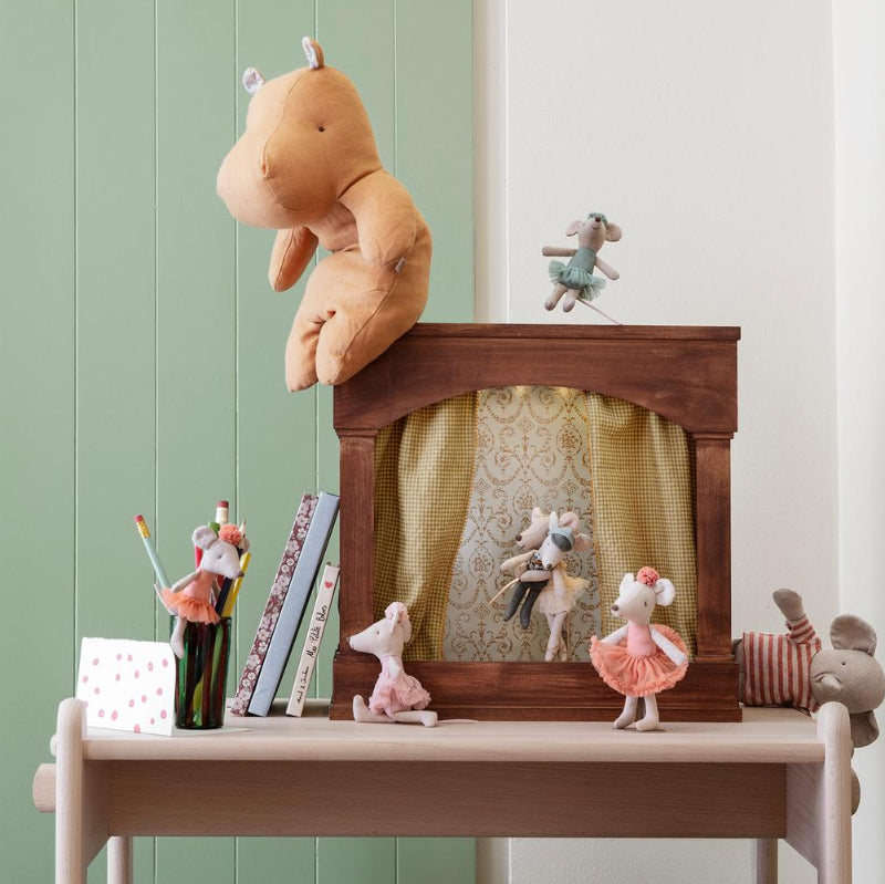 Ballerina mus - Lillesøster - vintage mint