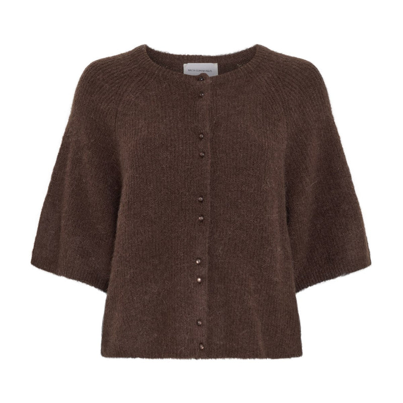 Bondie hope 2/4 Cardigan - Dark brown