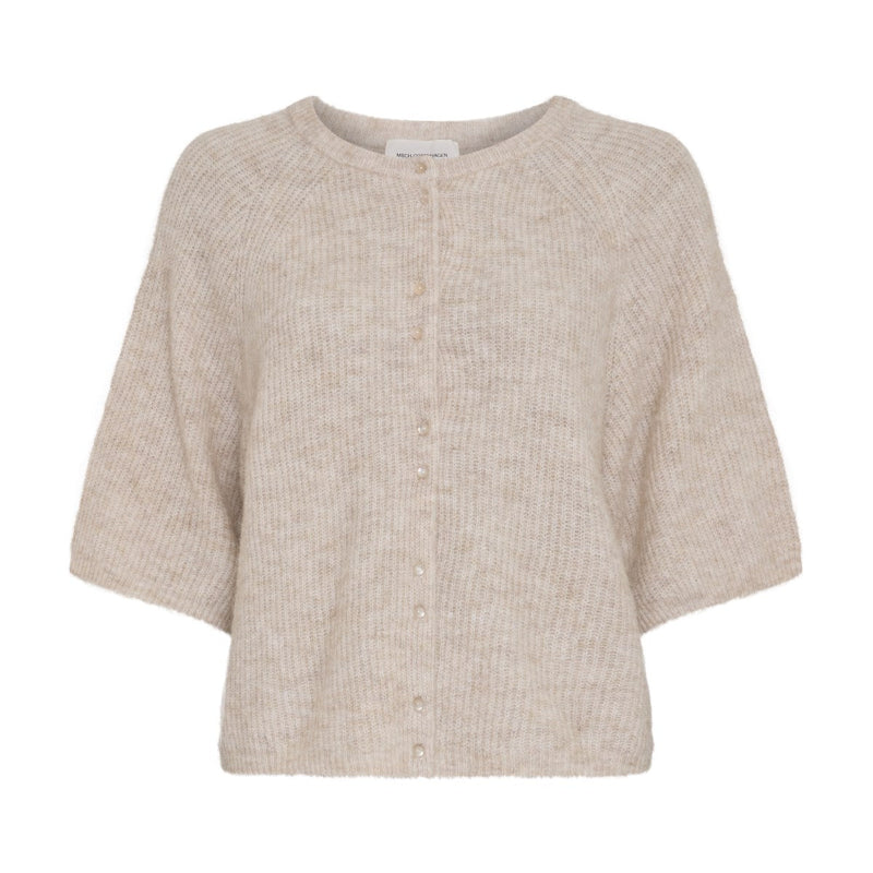Bondie hope  East 2/4 Cardigan - oatmeal melange