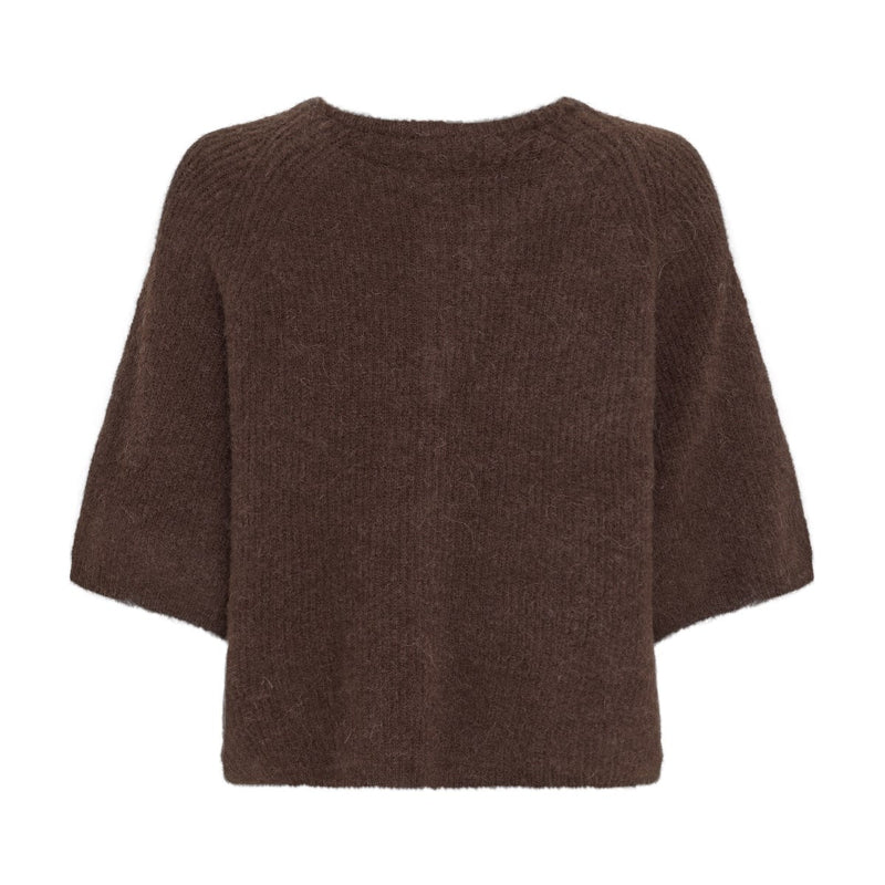 Bondie hope 2/4 Cardigan - Dark brown