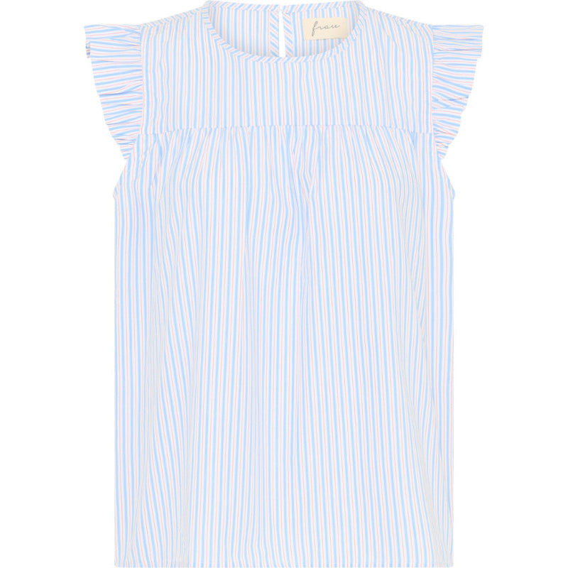 Stockholm top - Pisa Puff - Blue Cameo Brown