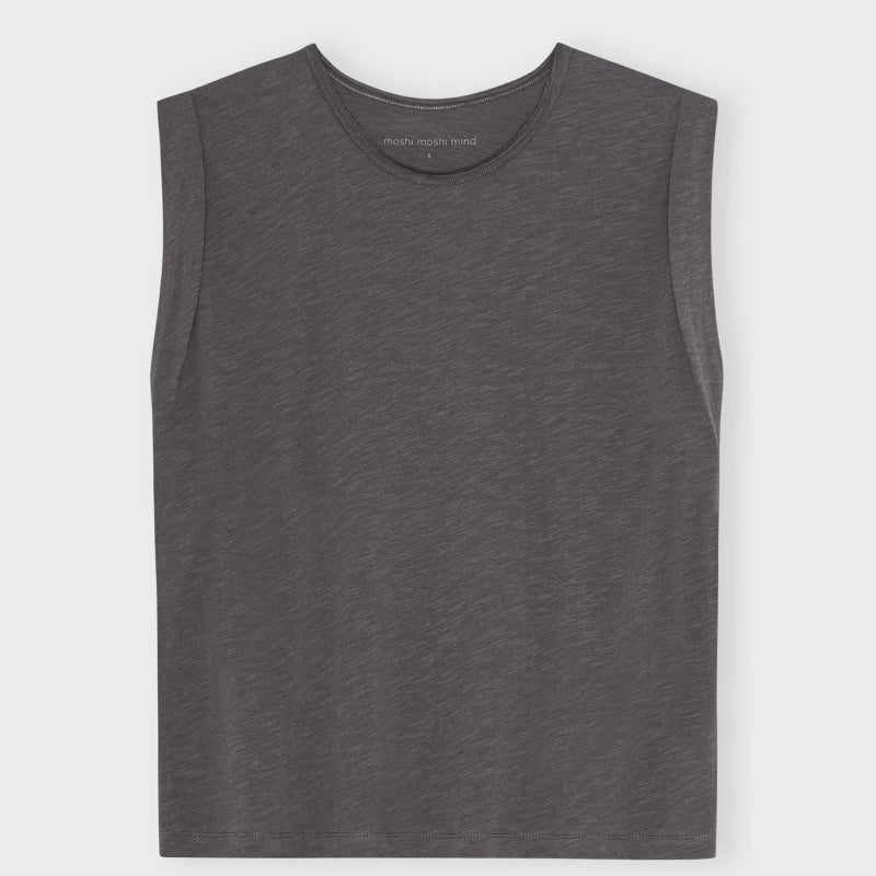 Accept - Tank top - Dark grey - Nordic Home Living