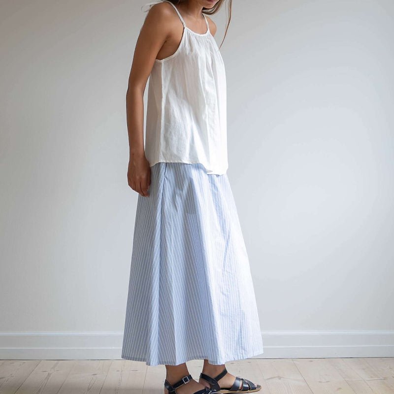Agnes skirt - mattress stripe - Nordic Home Living