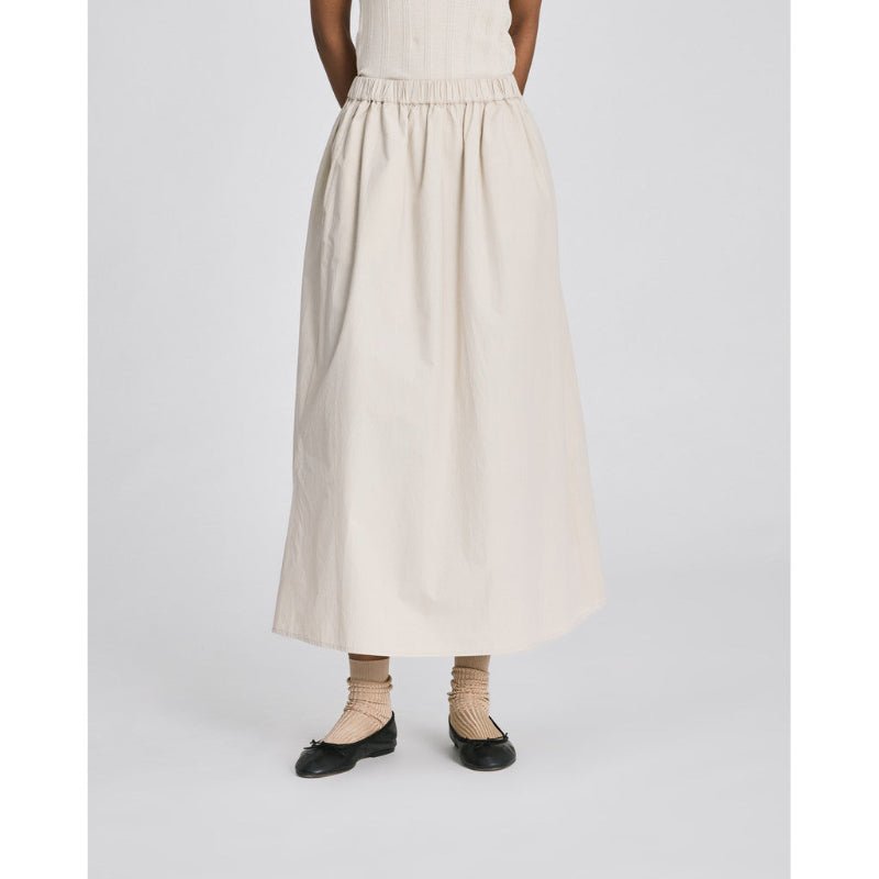 Alice Poplin skirt - Ancient grey - Nordic Home Living