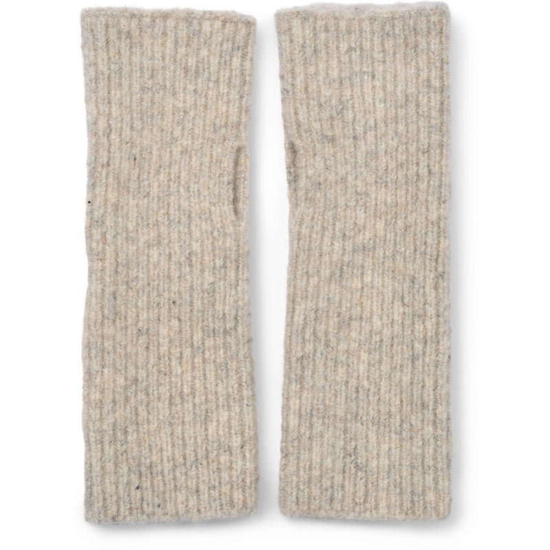 Armvarmer - Sally - lysegrå meleret - Nordic Home Living