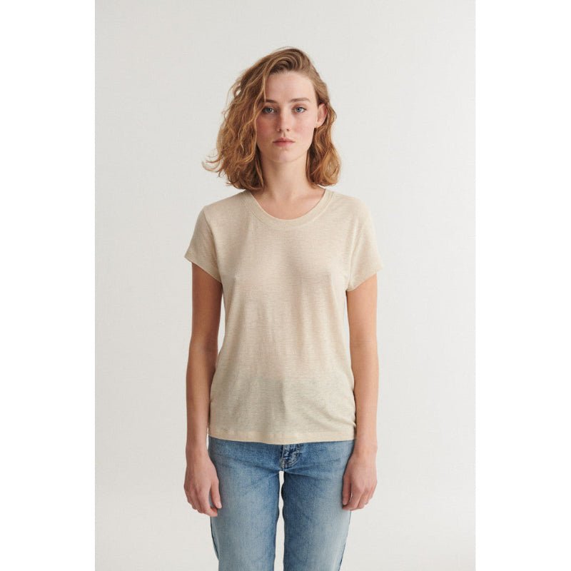 Ashly - SS - Hør/Viskose - Summer Sand - Nordic Home Living