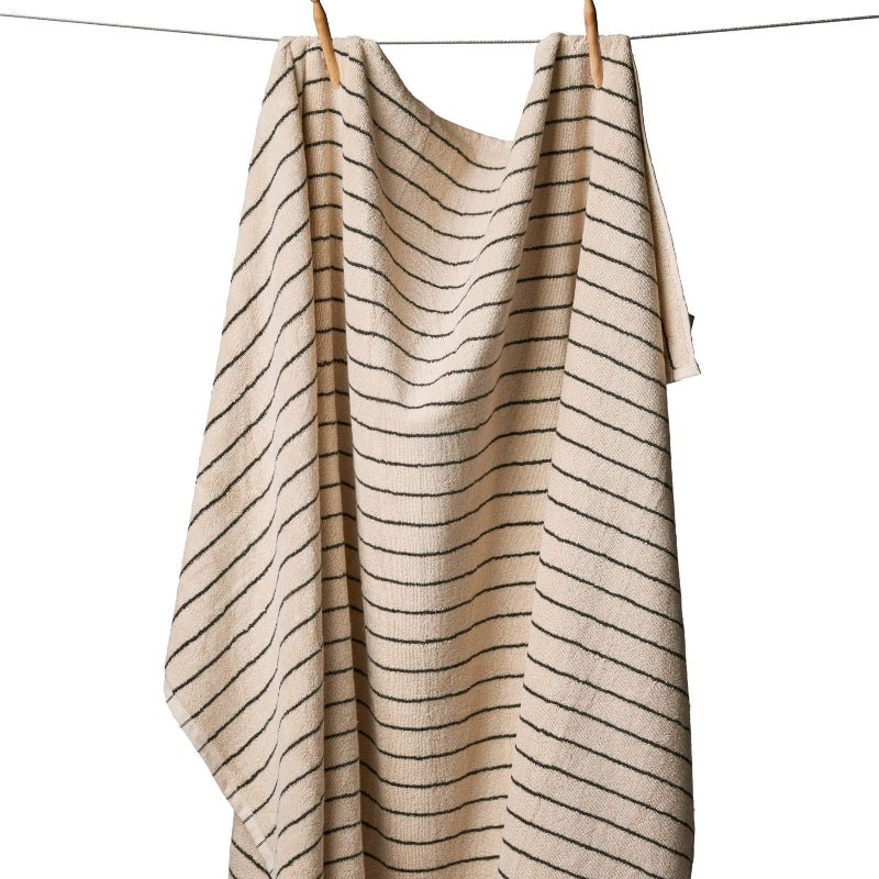Badelagen - Naram - 100x150 cm - cream & ink - Nordic Home Living