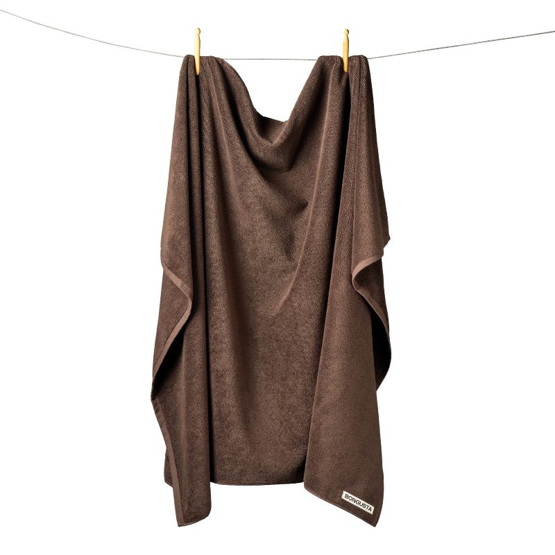 Badelagen - Naram - 100x150cm - coffee - Nordic Home Living