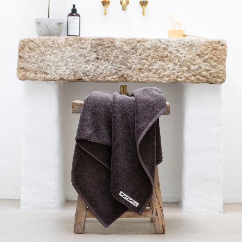 Badelagen - Naram - 100x150cm - coffee - Nordic Home Living