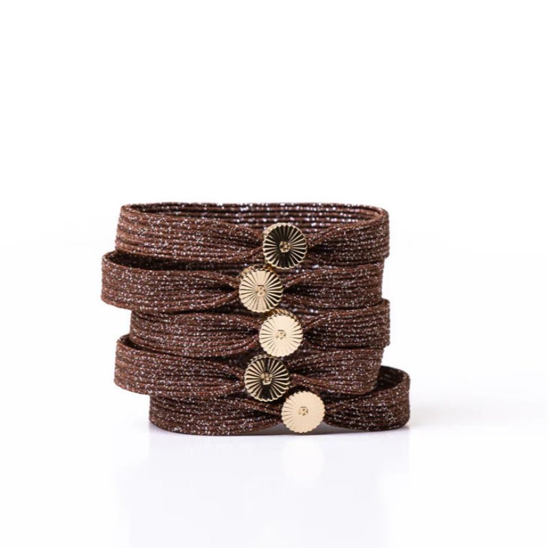 Belvu - hårelastik - Forest brown - Nordic Home Living