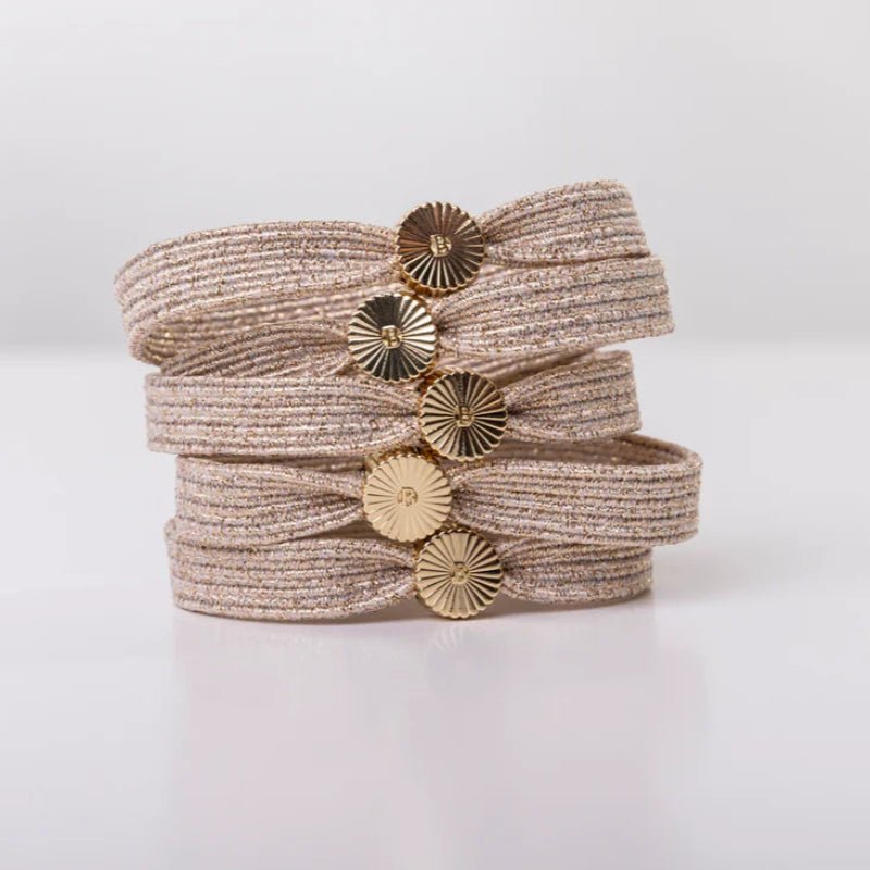 Belvu - hårelastik - Shimmer - Nordic Home Living