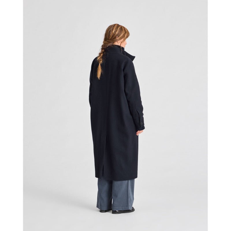 Benedikte Coat - midnight blue - Nordic Home Living