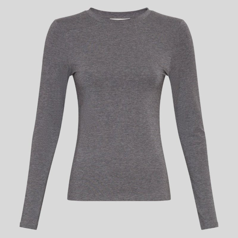 Betrina O - LS - Grey - Nordic Home Living