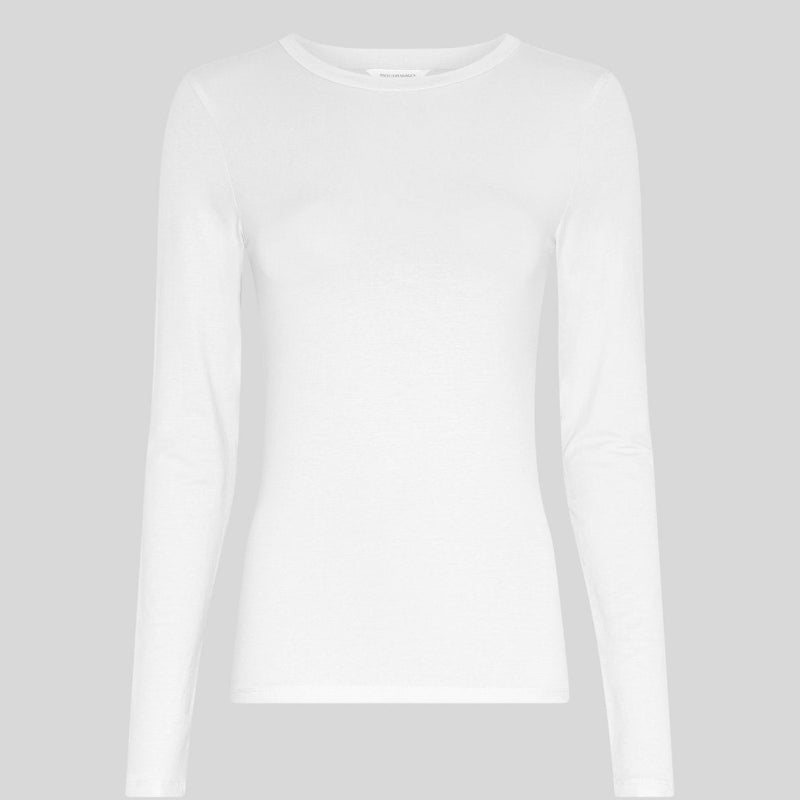 Betrina O - LS - White - Nordic Home Living