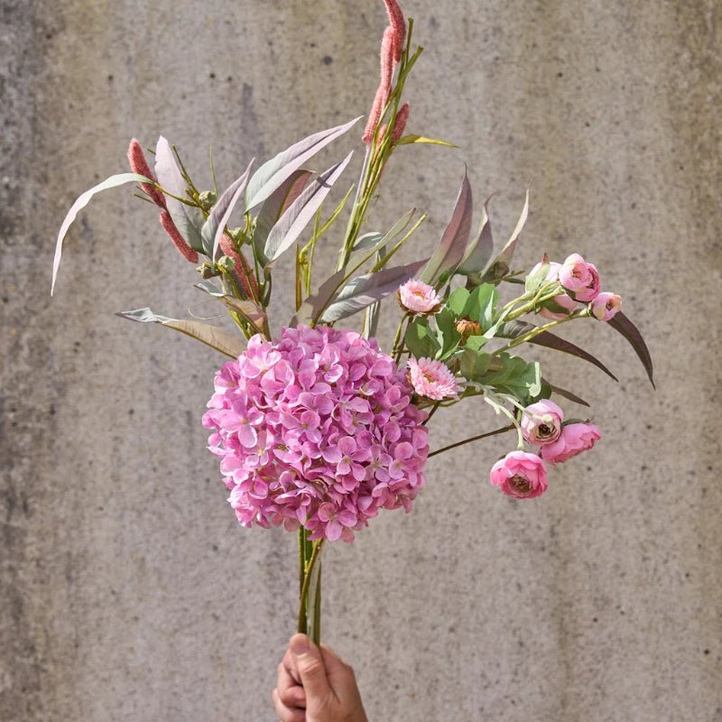 Blomst - Asters stilk 4xgrene 48cm - Nordic Home Living