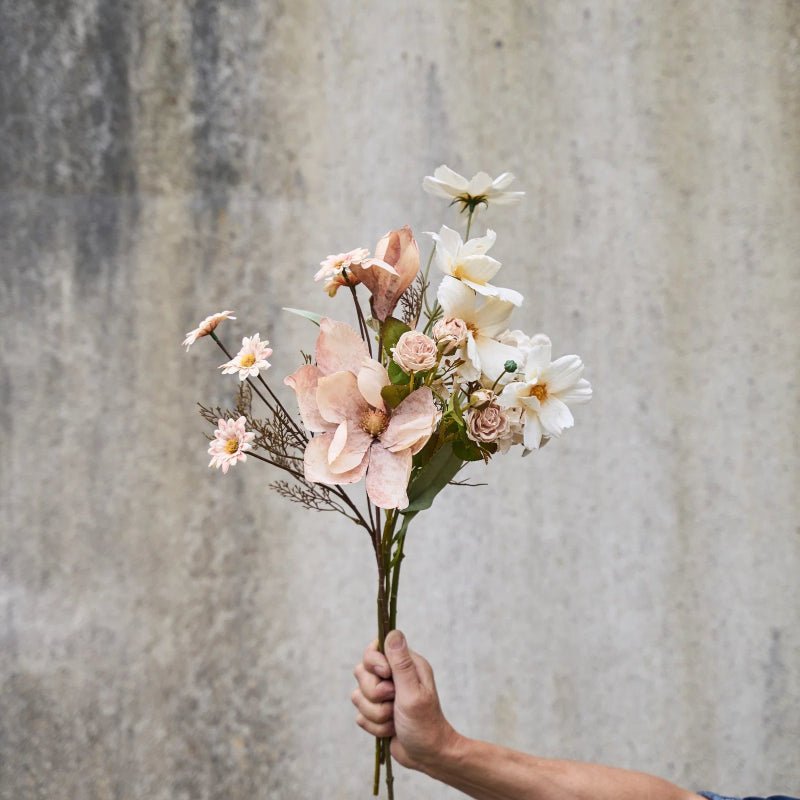 Blomst - Krysantemum stilk 50cm - Dusty rose - Nordic Home Living
