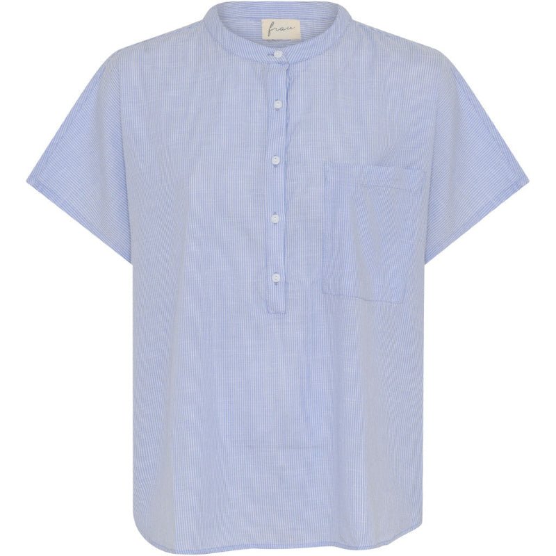 Bluse - Colombo - Baby lavendel stripe - Nordic Home Living