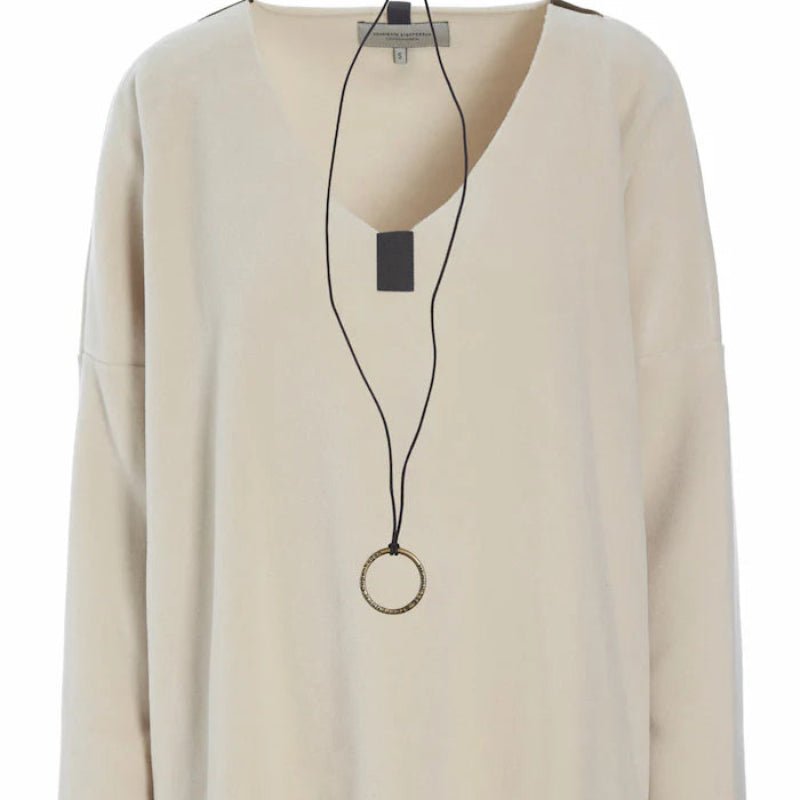 Bluse - Kit - V - hals - Nordic Home Living
