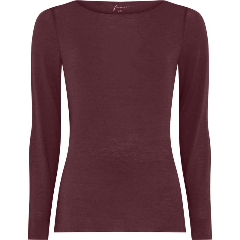 Bluse - Lima - Cashmere - Red Mahogany - Nordic Home Living