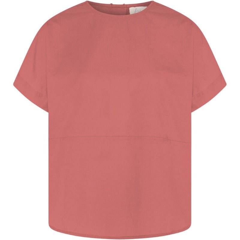 Bluse - Rome ss Top - Ash Rose | FRAU - Nordic Home Living