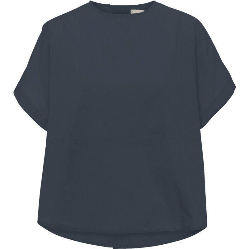 Bluse - Rome ss Top - india ink - Nordic Home Living