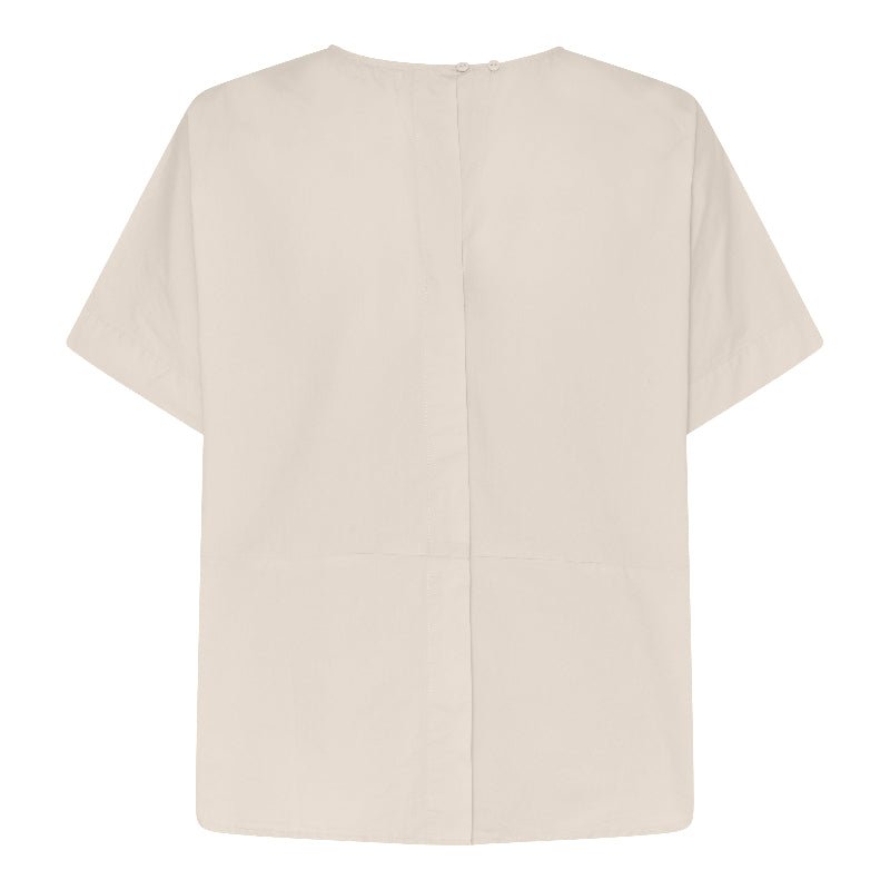 Bluse - Rome ss Top - tabioca - Nordic Home Living