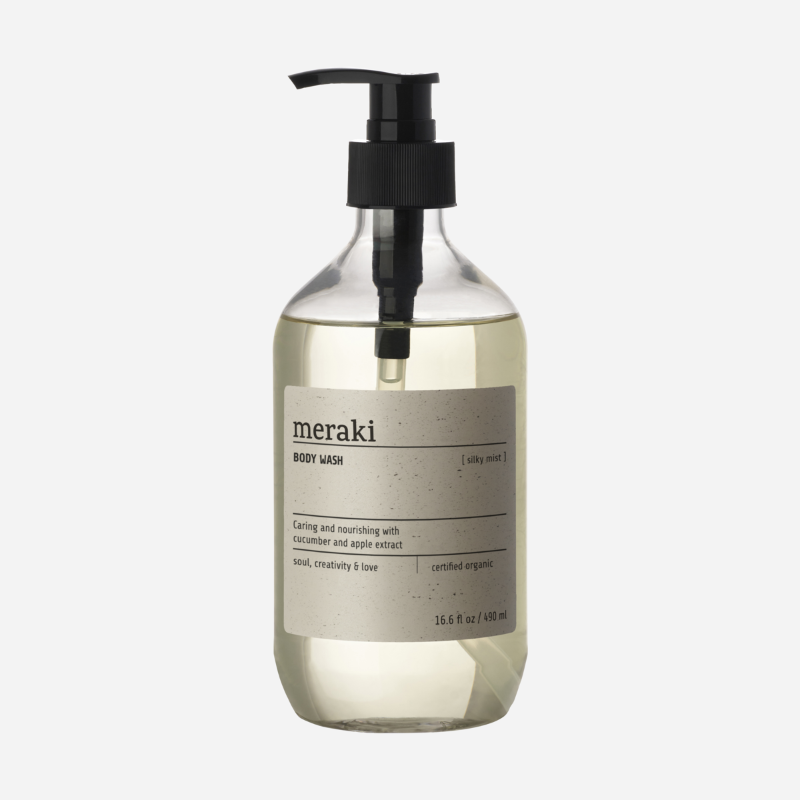 Body wask - Silky Mist - 490 ml - Meraki