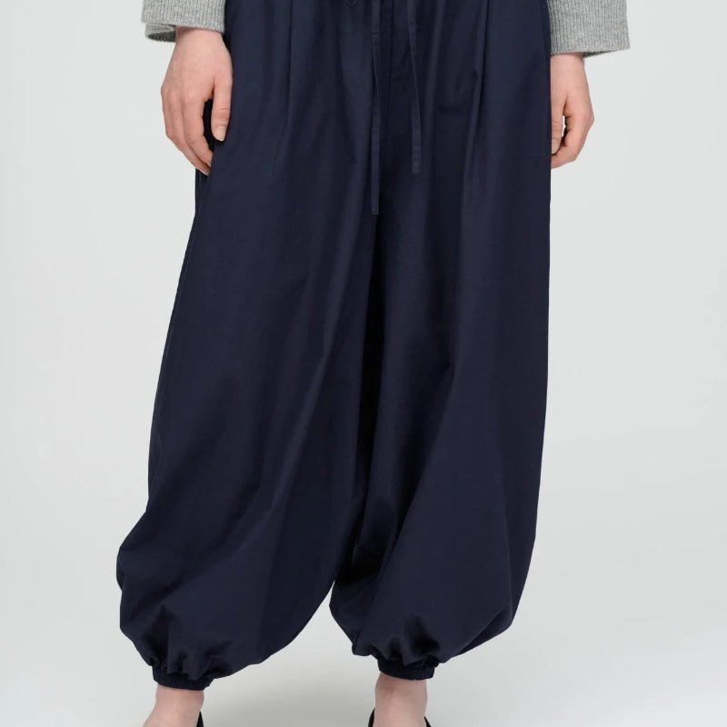 breath Pants - Poplin - navy - Nordic Home Living