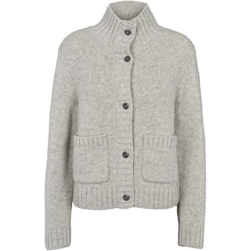 Cardigan - Blance - Light Grey Mel. - Nordic Home Living