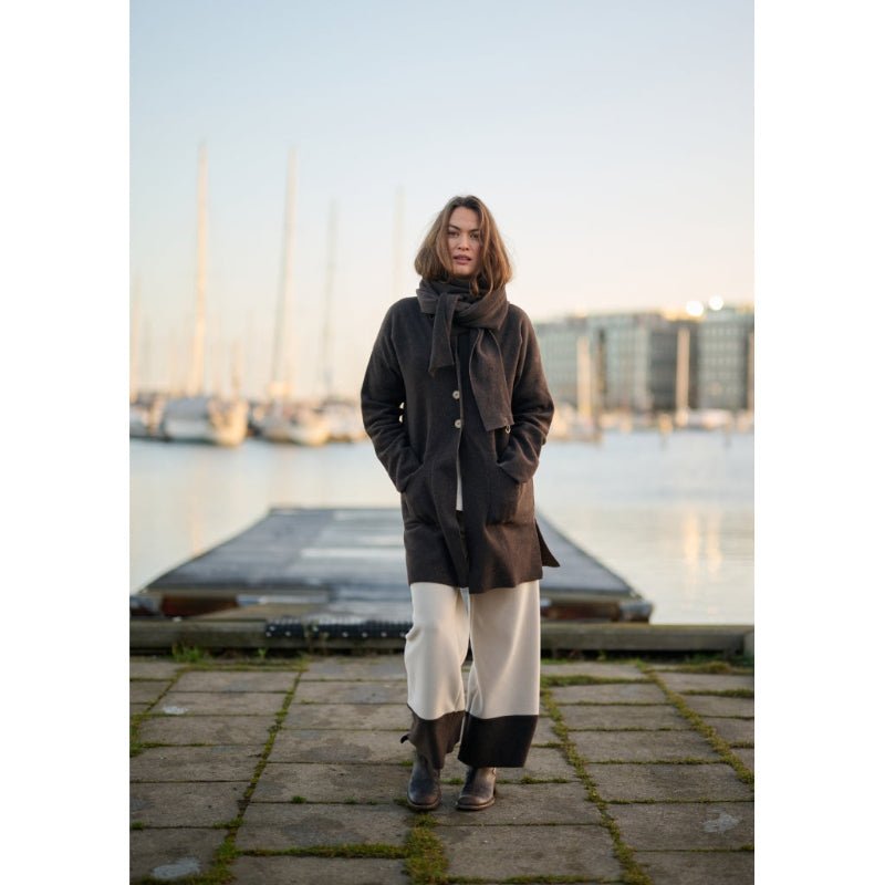 Cardigan - Chokolate - Nordic Home Living