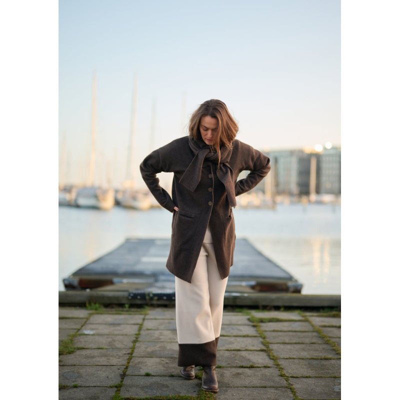 Cardigan - Chokolate - Nordic Home Living