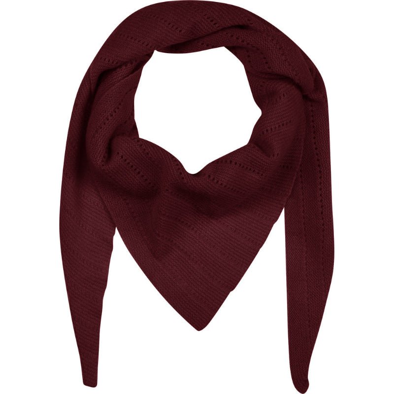 Cashmere Scarf - Doha - Large - Red Mahogany - Nordic Home Living