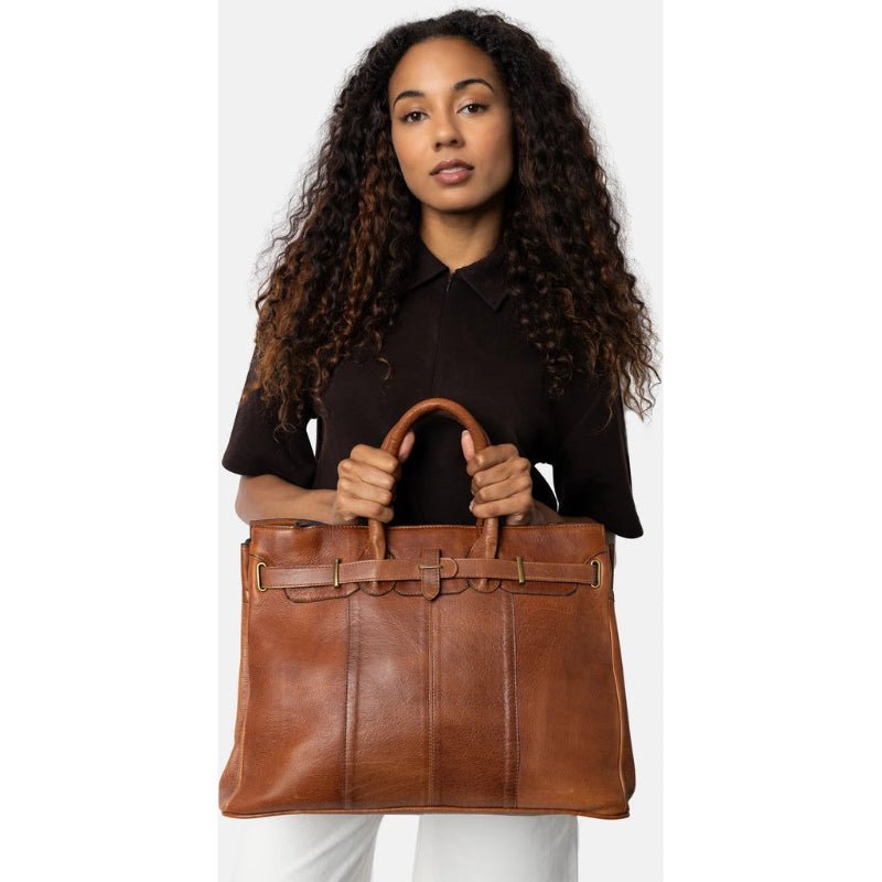 Computertaske - Mada Big - walnut - Nordic Home Living
