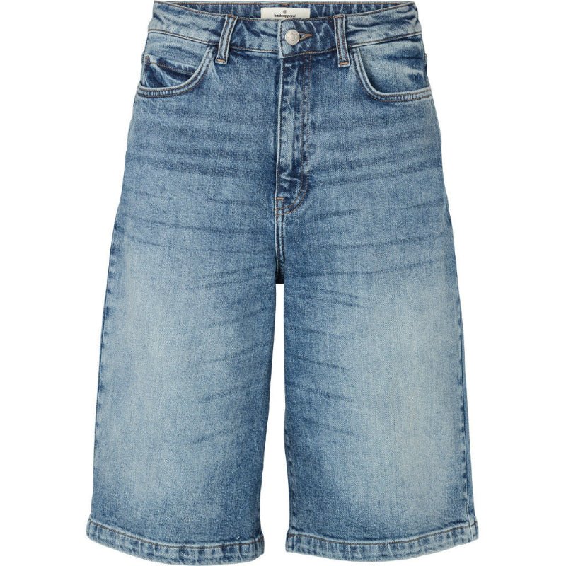 Denim shorts - Ea - Stone Wash - Nordic Home Living