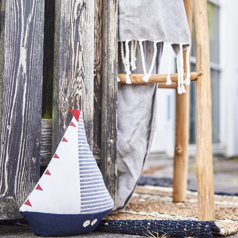 Dørstopper - båd - H23 cm - Nordic Home Living