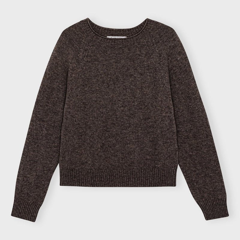Eline Sweater - Dark Brown - Nordic Home Living