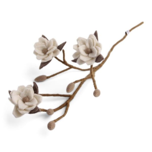 Filt Gren - Magnolia - 30 cm | Gry & Sif - Nordic Home Living