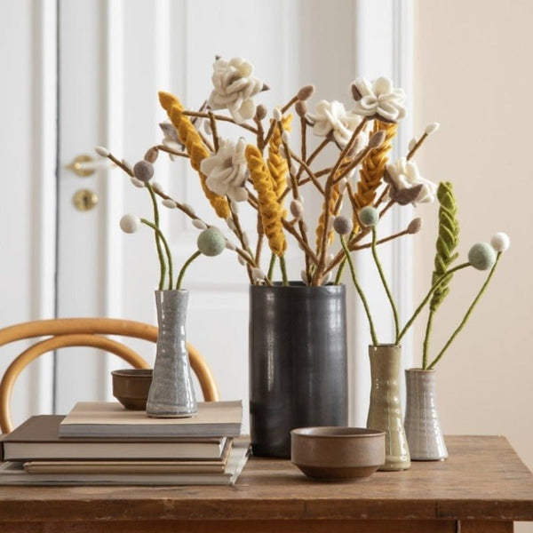 Filt Gren - Magnolia - 30 cm | Gry & Sif - Nordic Home Living