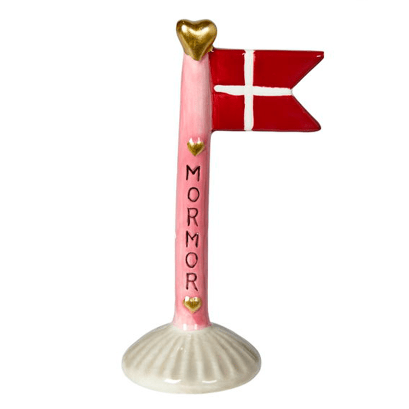Flag 14cm - mormor - Keramik - Nordic Home Living