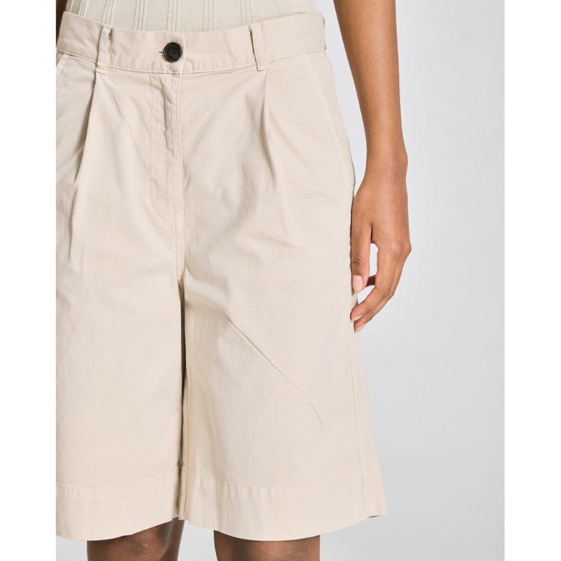 Gerda stretch shorts - Ancient grey - Nordic Home Living