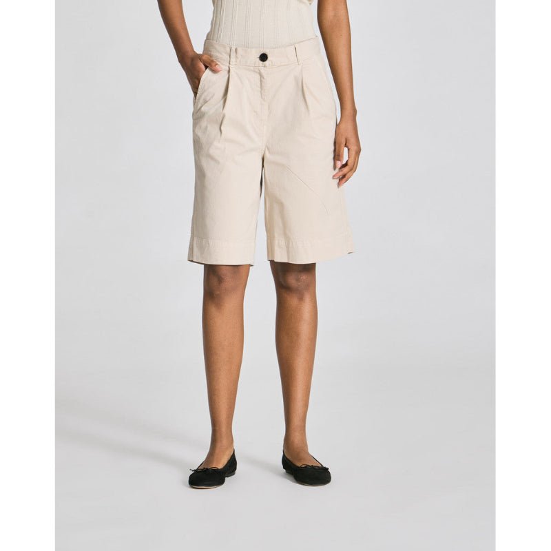 Gerda stretch shorts - Ancient grey - Nordic Home Living