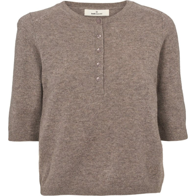 Granddad T-shirt - Selem - Dark sand - Nordic Home Living