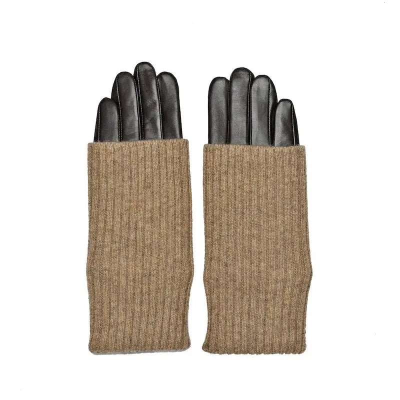 Handske - Adda - Dark Brown - Nordic Home Living