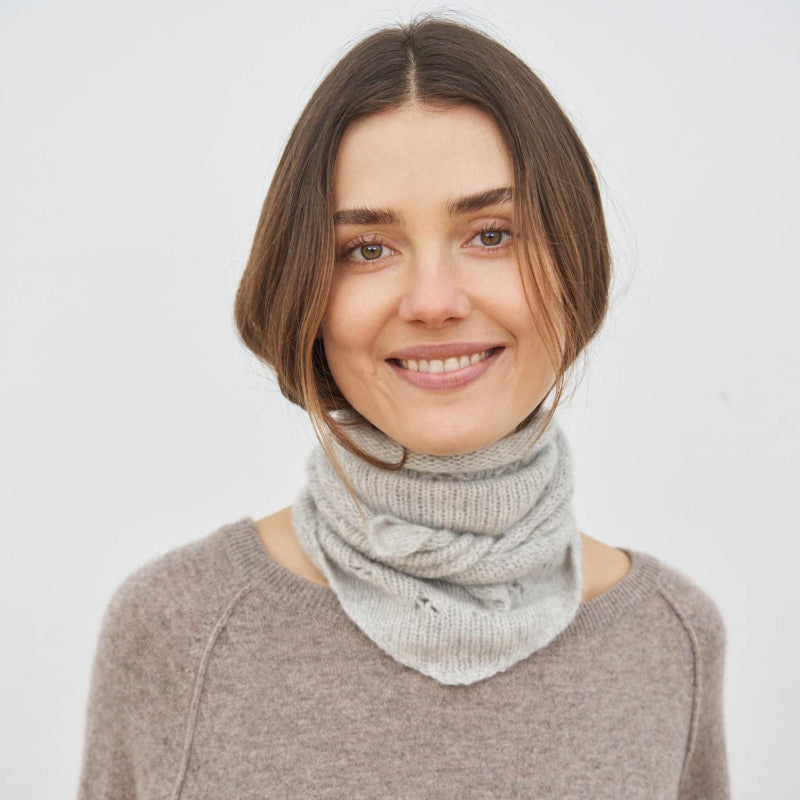 Harmonie - Scarf - light grey