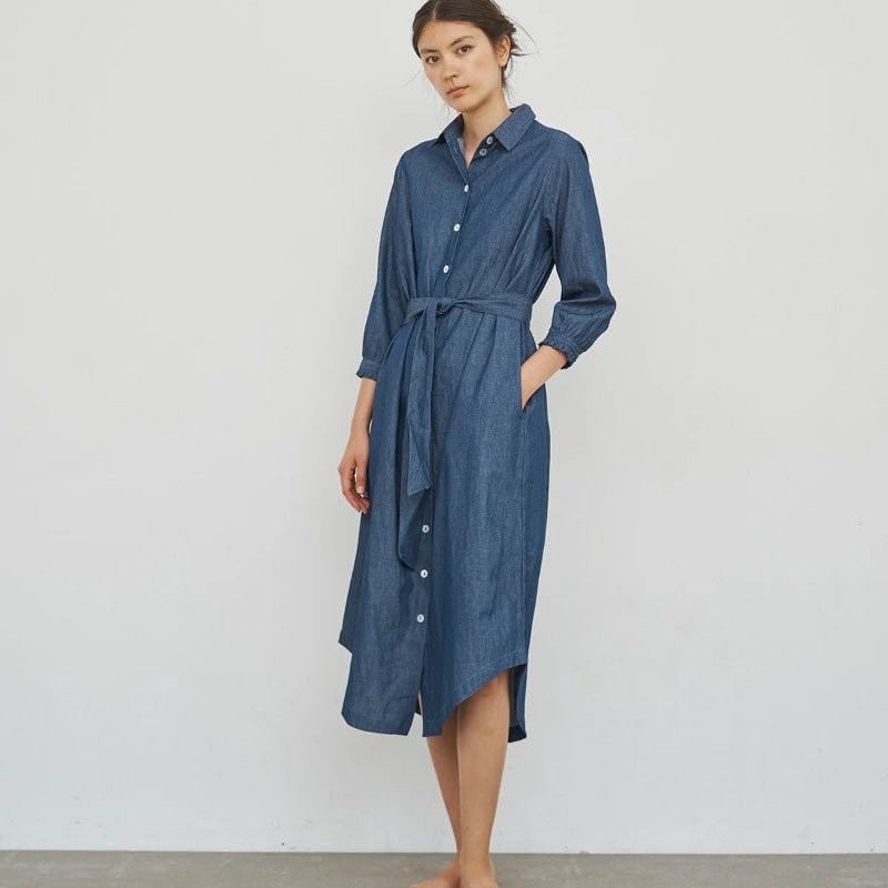 Joy - shirt Dress - Denim - Nordic Home Living