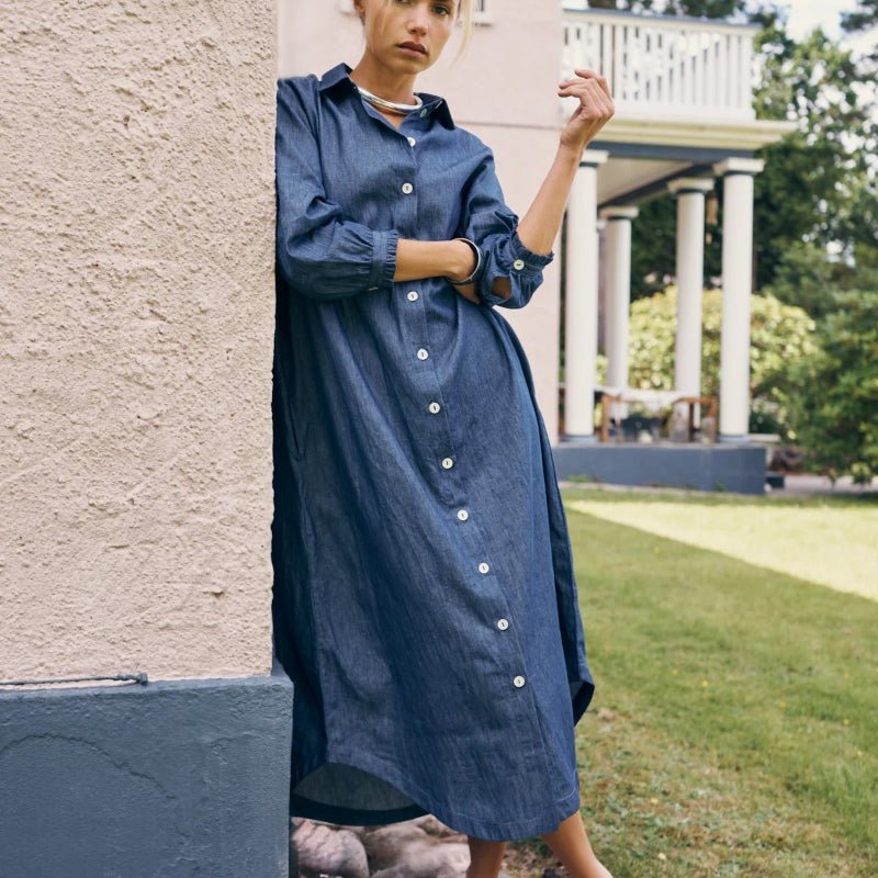 Joy - shirt Dress - Denim - Nordic Home Living