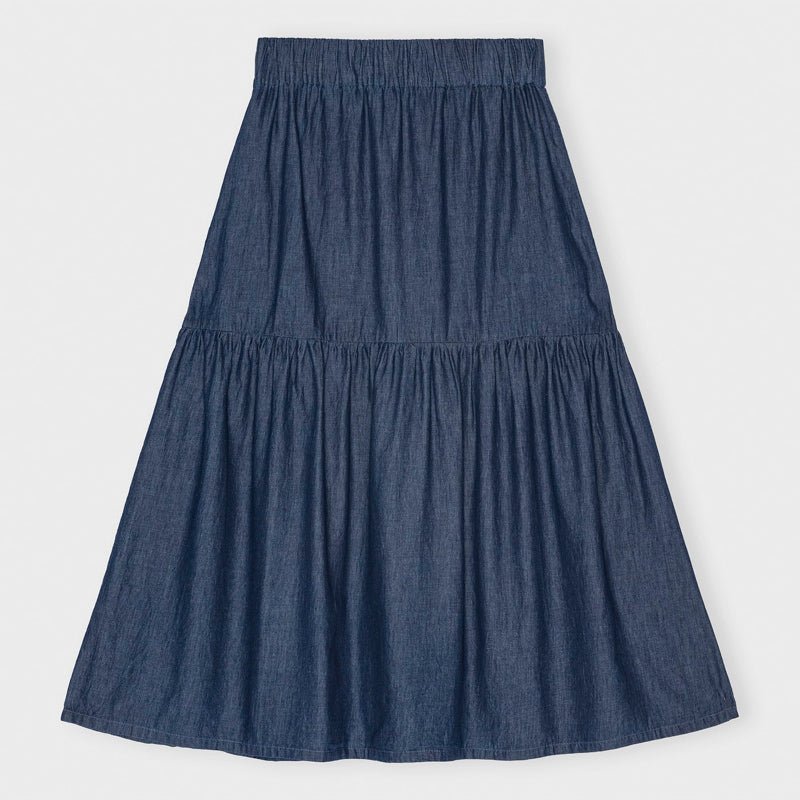 Joy Skirt - Blue Denim - KOMMER SNART! - Nordic Home Living